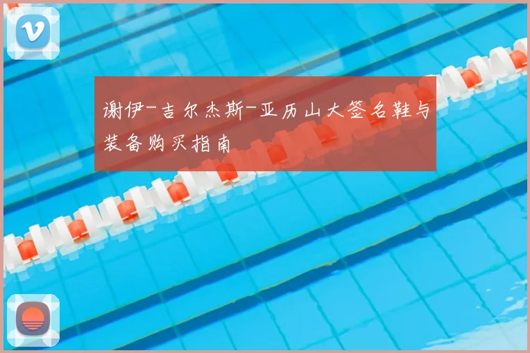 谢伊-吉尔杰斯-亚历山大签名鞋与装备购买指南